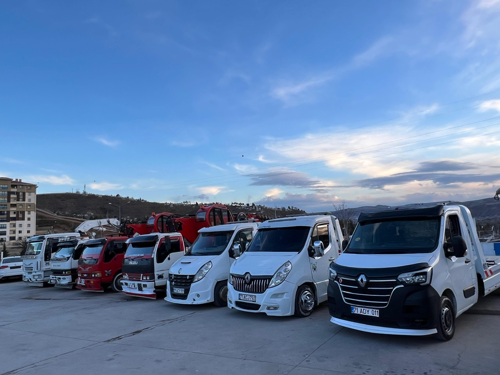 Kırıkkale çekici ve kurtarıcı araçlar